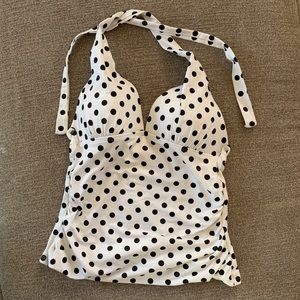 Polka dot tankini size M
